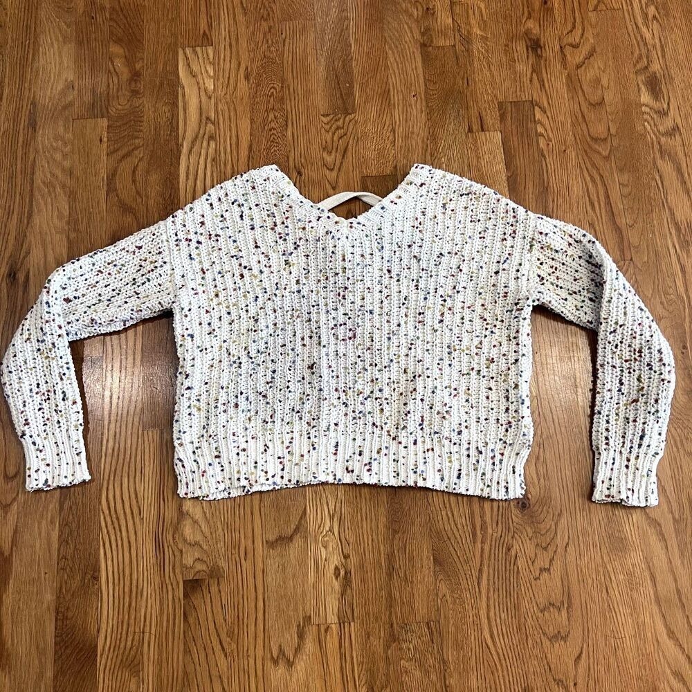 A. Byer Confetti Sweater Small